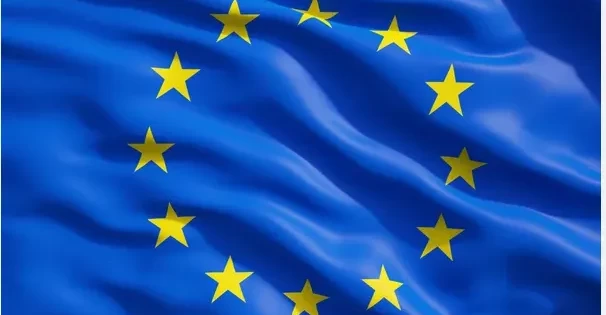 Drapele UE pentru interior, satin cu dubla fata