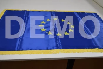 Drapel UE pentru interior, 0.90m x 0.60m