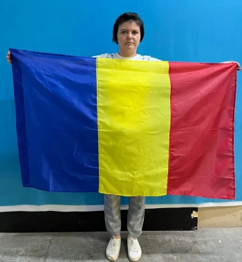 Drapel ROMANIA pentru exterior - steag ROMANIA